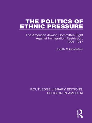 cover image of The Politics of Ethnic Pressure